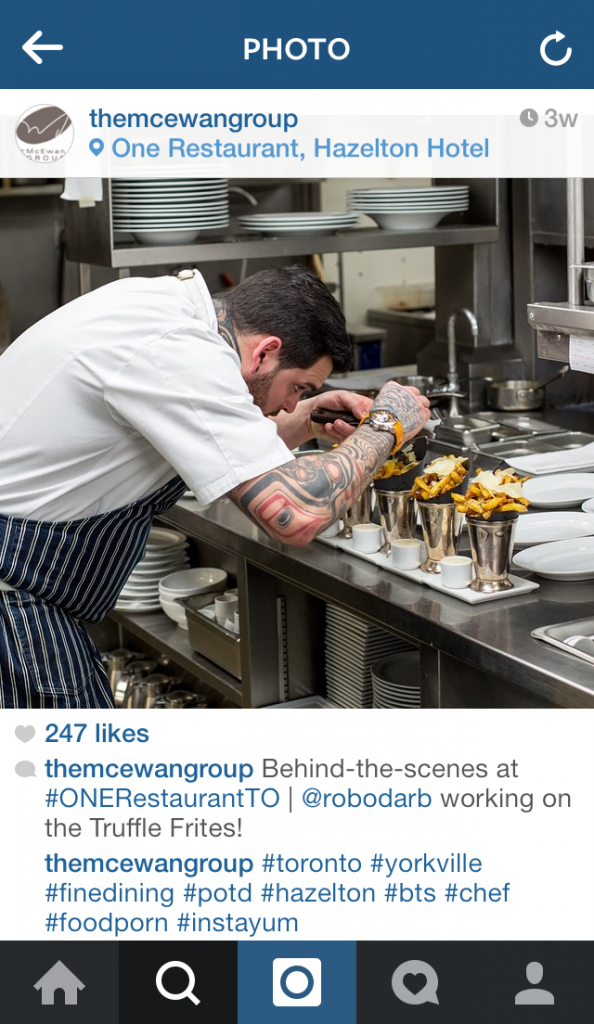 ONERestaurant_Instagram_SocialMarketing