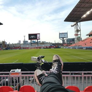 View from Section 114 at BMO Field