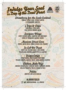 Day of the Dead with Jarritos Canada menu